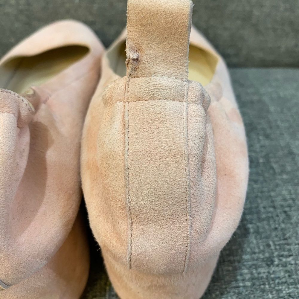 Everlane The Day Heel Pink Suede Women Size 10 - Picture 7 of 13